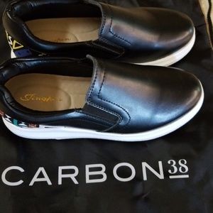Carbon 38 Slip Ons